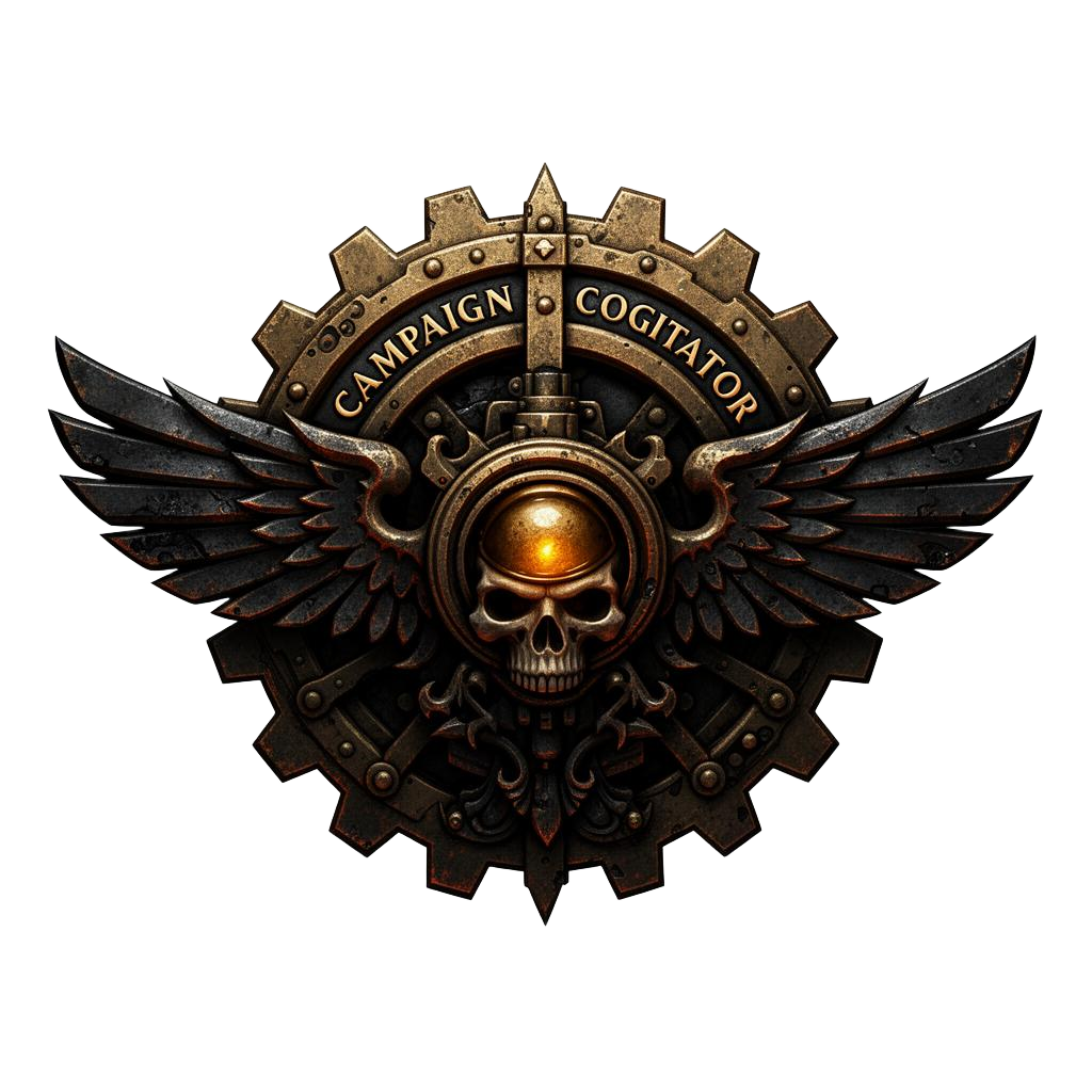 Campaign Cogitator — Track your 40K campaigns. Remember every battle.